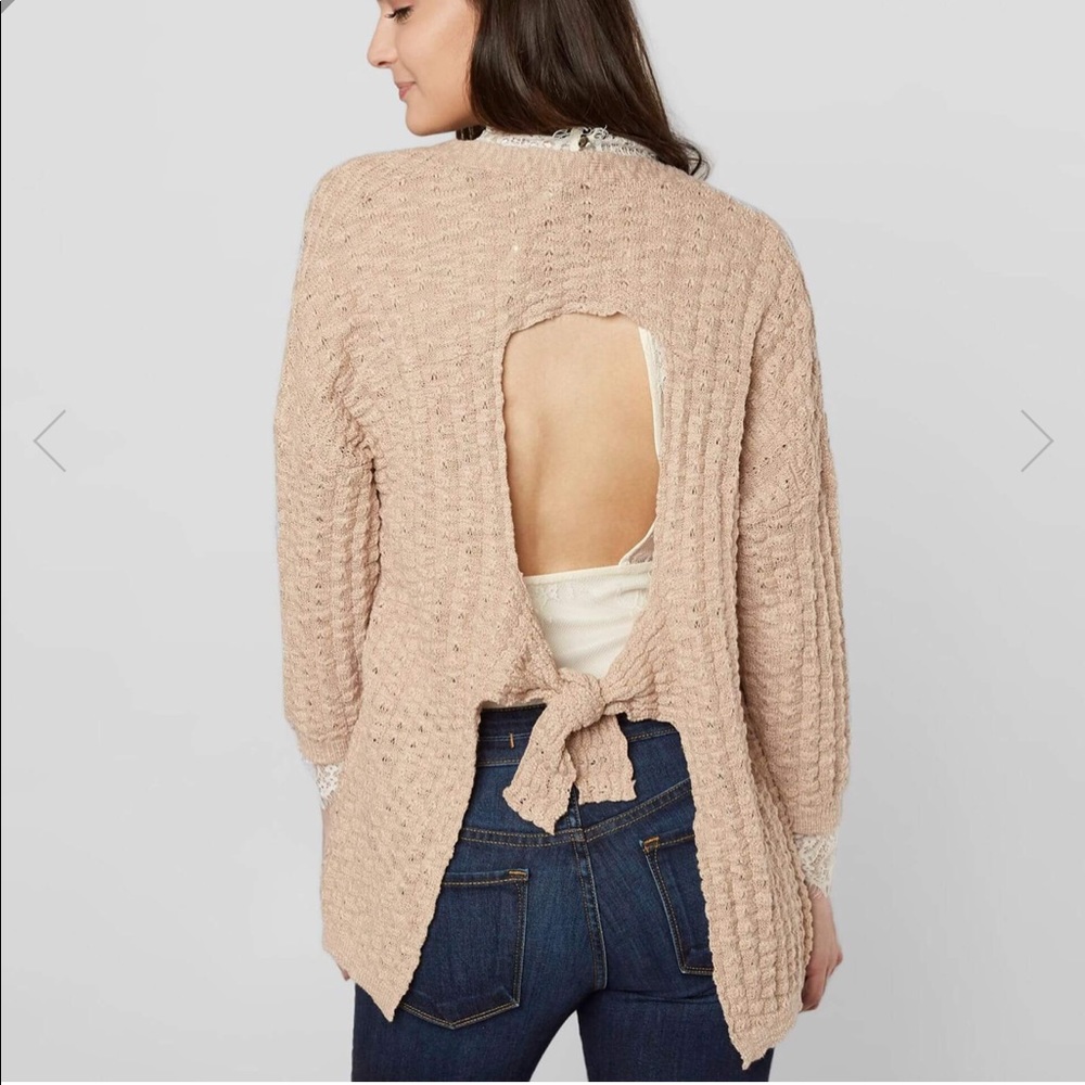 BKE by Buckle Back Tie Cardigan - Picture 2 of 8